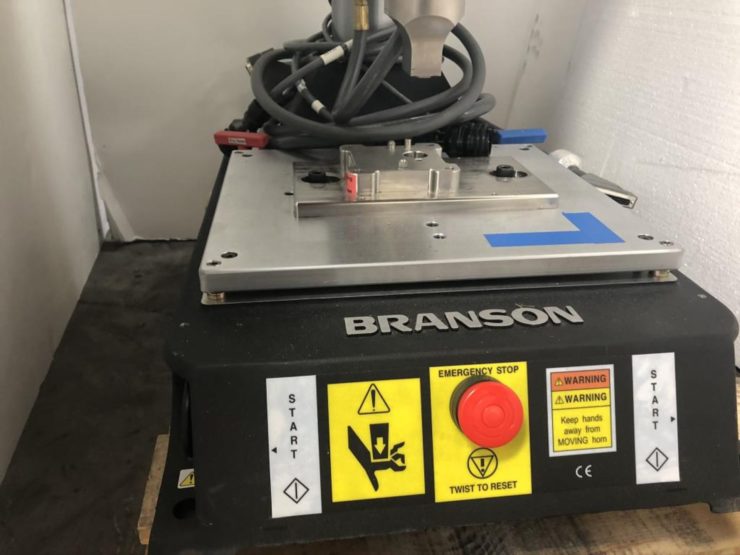 Branson 1500 watt (30 kHZ) ultrasonic welder, 2016-2 » Plastic Welding